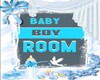 baby boy room frame