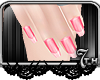 .7} Pink Gloss Nails