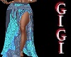 GM Boho Skirt Blue