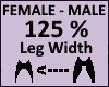 Leg Thigh Scaler 125%