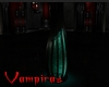Vampiras Teal Lamp