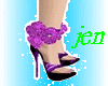 lavender roses shoes