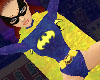 Bat Girl Costume - Blue