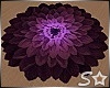 S* Purple Flower Rug