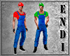Mario/Luigi Pants