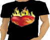 fire heart tee