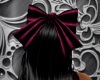 Pink PVC Giant Hair Bow