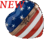 QM NEW USA HEART FLAG