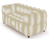 ELEGANCE WHITE COUCH