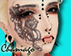 C| Face tatto right