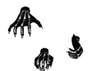 Z* Anim. Wall Hands  B/S