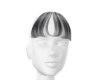 -QT- Bangs 10a Charcoal