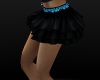 chv black/teal skirt