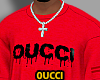 Oucci Drip Red Tshirt