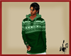 Green Hood Sweater