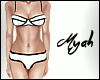 & White Bikini L