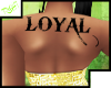 K: BackTattoo | Loyal