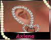 AXL Diamond Heart EARS