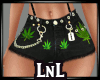 Chained weed shorts