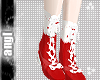 [An] lolita red boots