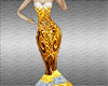 gold dresses dimond