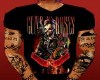 (666) guns&roses t-shirt