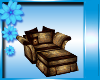Cottage Chair w/ottoman