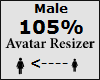 Avatar scaler 105%