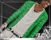 Green Wave Sweater