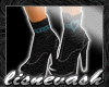 (L) Black Short Boots v4