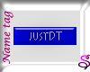justDT Name tag