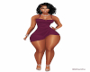 Burgundy Nightie-Dress
