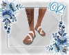 White Summer Sandals V1