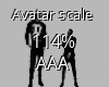 Avatar Scale 114%
