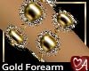 .a Gold Diamond Forearm