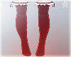 R. Ruffle Socks red