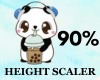 Height Scaler 90%