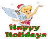 happy holidays tinkabell