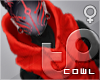 TP Hooded Cowl - Scarlet