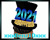 ^2021 Teal Top Hat   /M