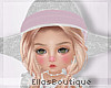 Kids Paisly Hat Pink
