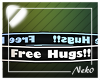 *NK* Free Hugs Body Sign