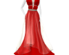 Red & Gold Long Dress