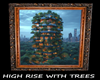 High Rise with Trees