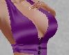 A~ Purple Shiny Halter