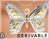 DRV Butterfly Necklace