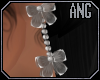 [ang]Bow Earrings Silver