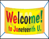 Animated Welcome Sign