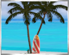 Mz.Palm Trees surf board
