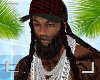 Dred Cap Custom Blk Red